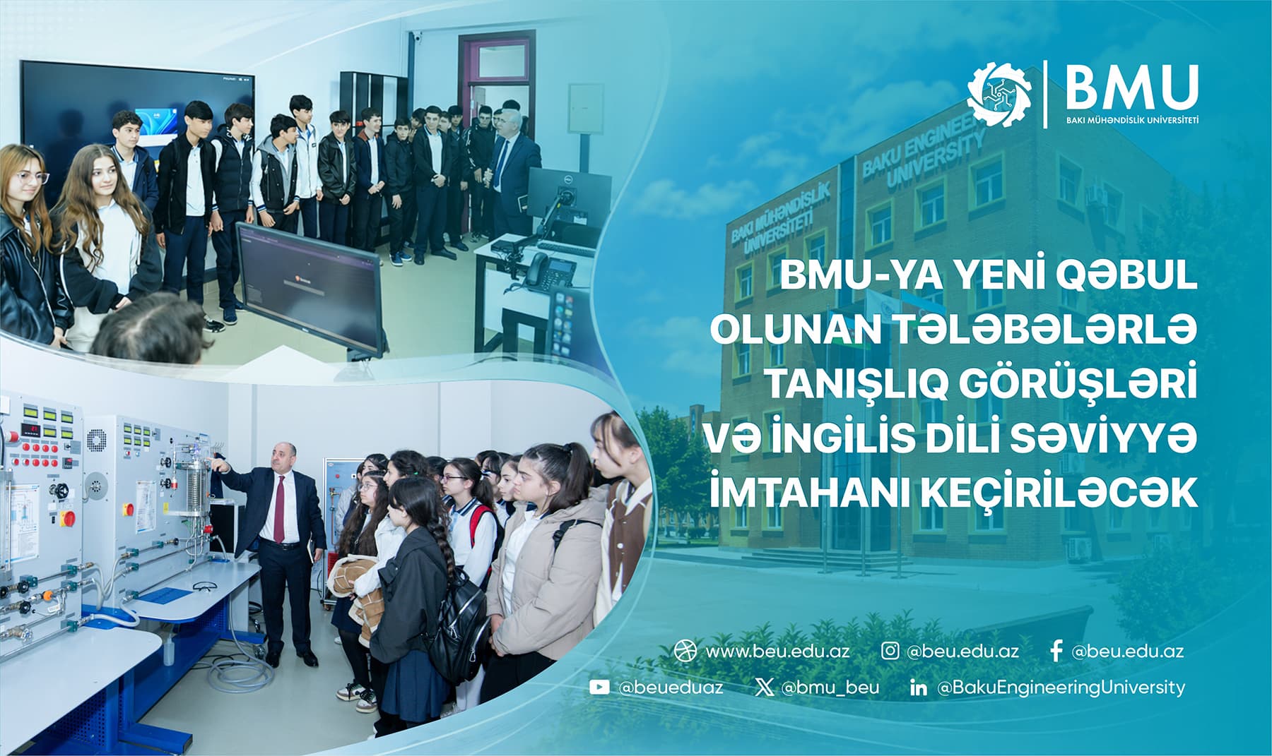 Orientation Meeting and English Language Proficiency Assessment to Be Held  for Newly Admitted BEU Students