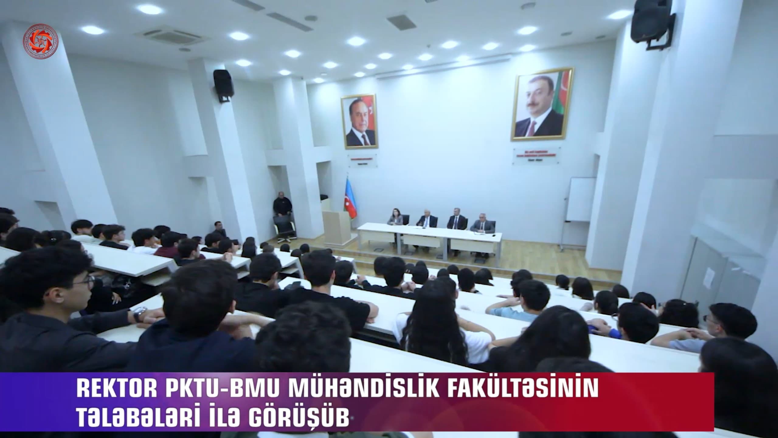 Rector met with students of the Faculty of Engineering of PKTU - BMU
