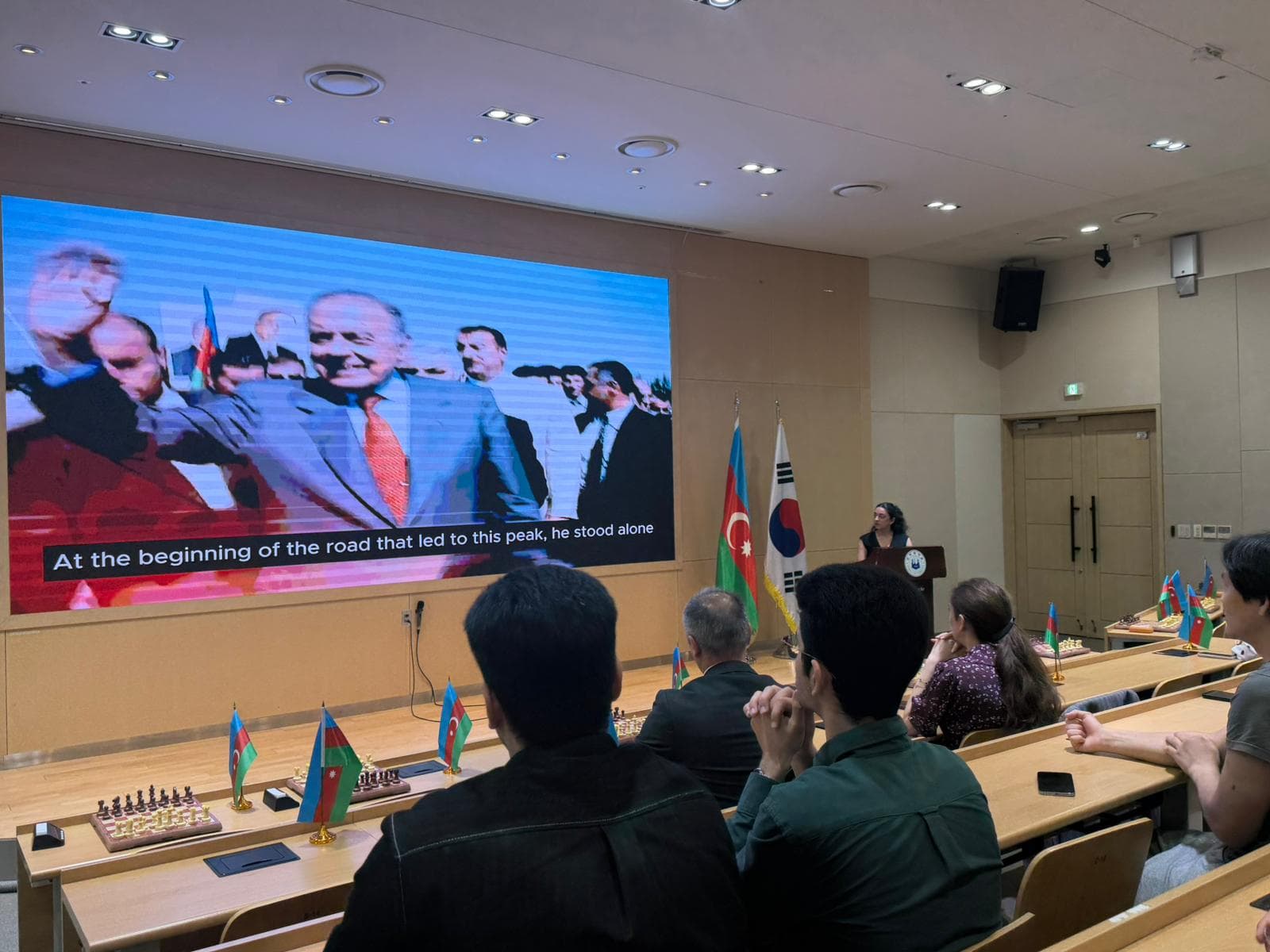 BMU-İNHA İDP tələbələrinin iştirakı ilə Cənubi Koreyada şahmat turniri keçirilib