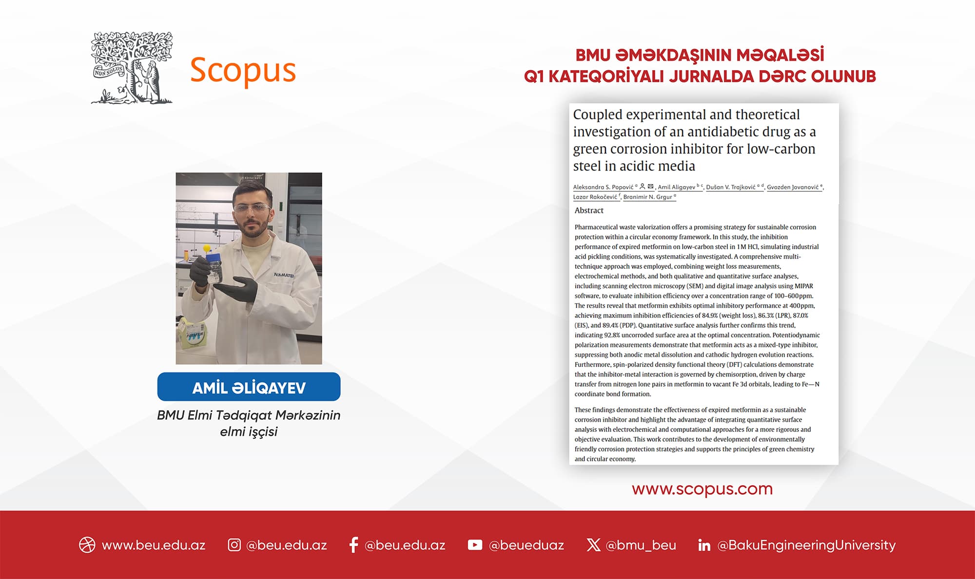 BEU Staff Member’s Article Published in a Q1 Journal