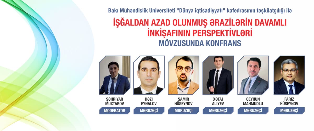 Online conference on “Perspectives of sustainable development of territories liberated from occupation"