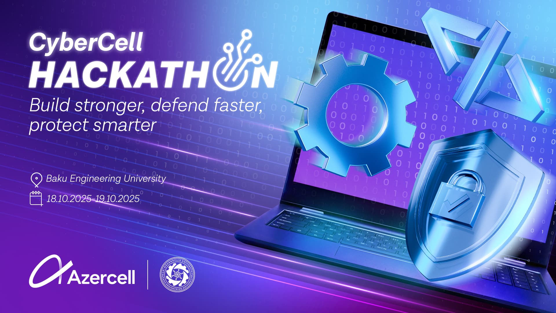 Registration has opened for the “CyberCell Hackathon,” organized by BEU and Azercell.